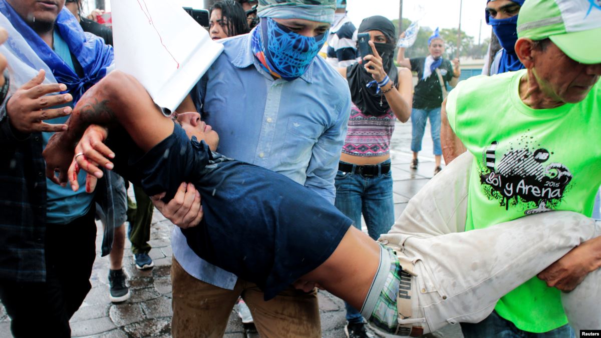 muerte asesinato protesas Nicaragua crisis 2018