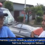 ataque sacerdote policía Nicaragua
