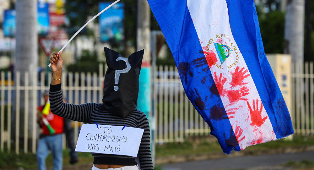 violencia régimen Daniel Ortega
