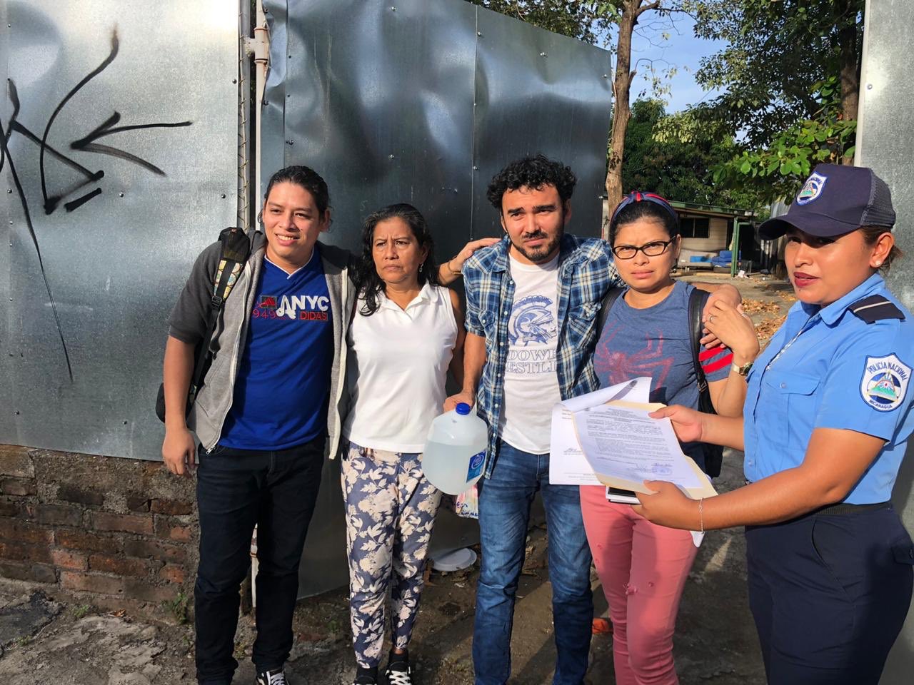 excarcelados políticos en dictadura de Ortega Murillo