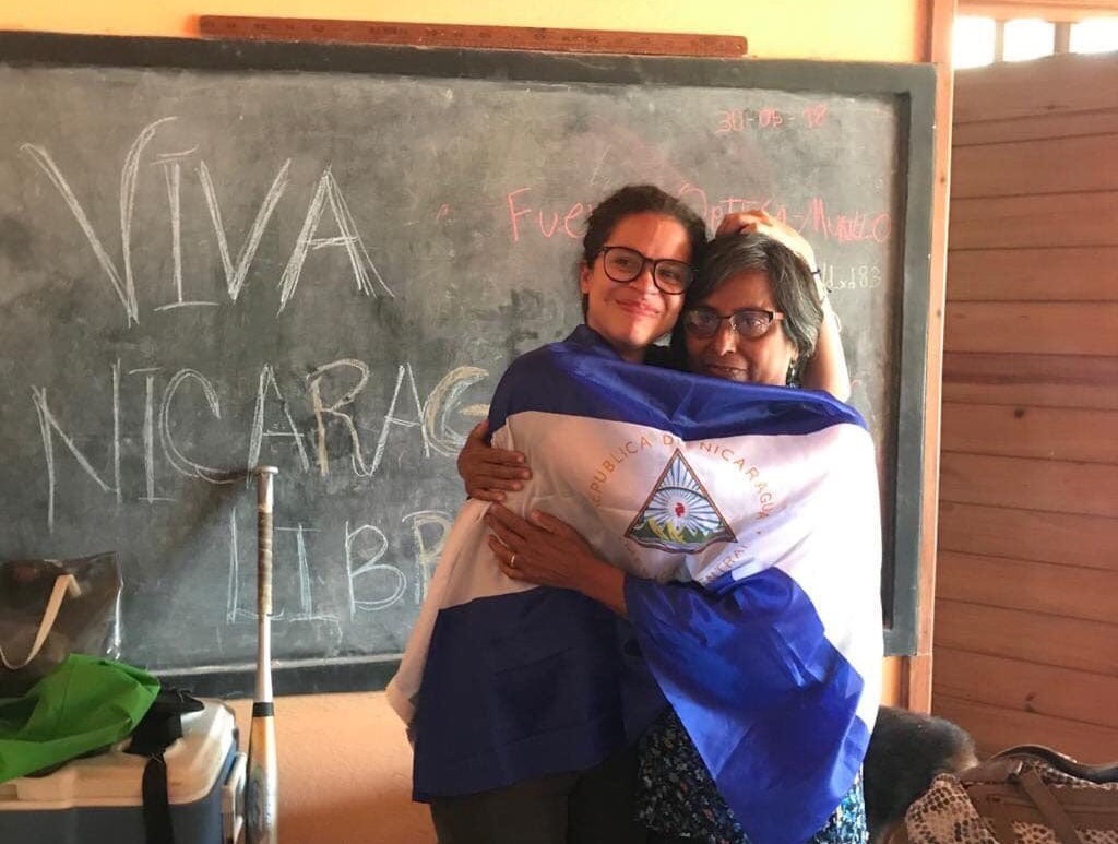 Amaya Coppens excarcelados políticos Nicaragua