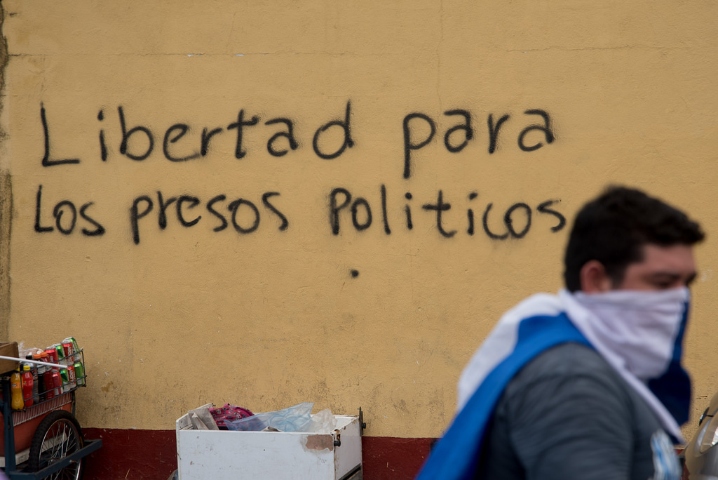 Presos políticos Nicaragua