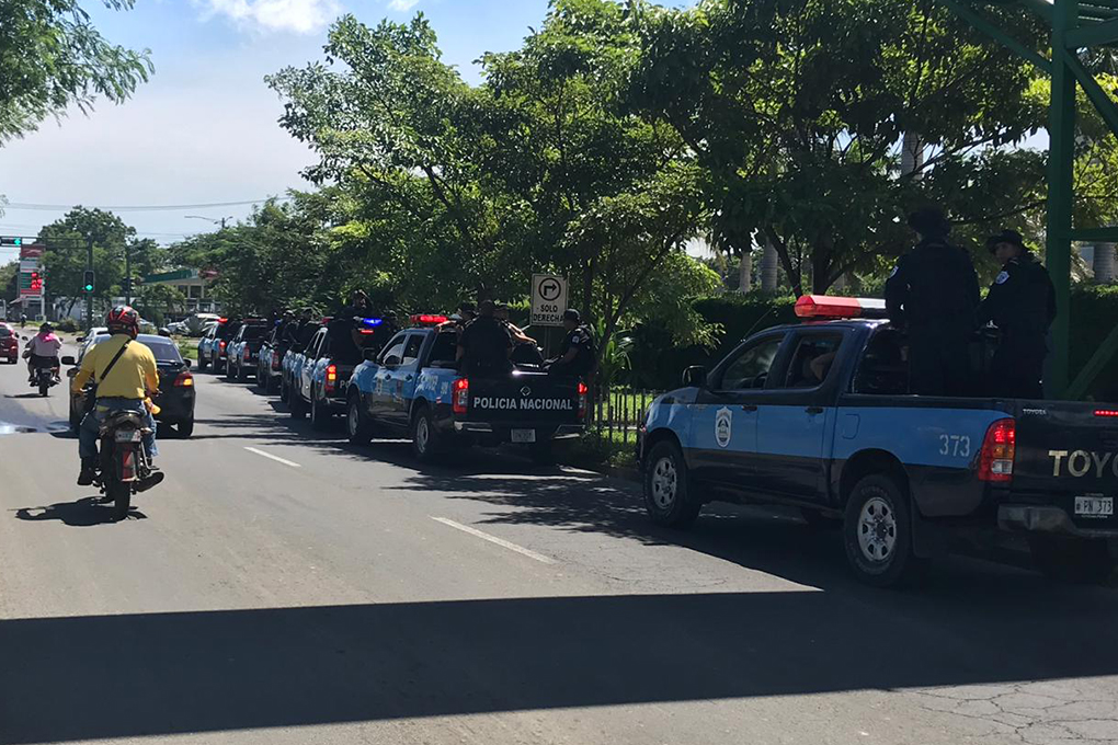 policía Nicaragua