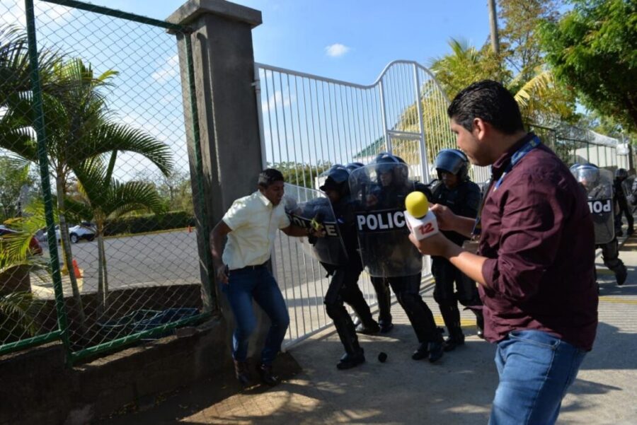 periodistas Nicaragua
