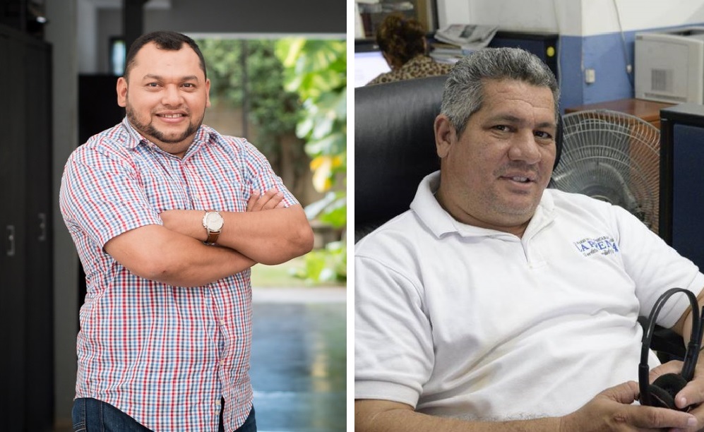 Alvaro Navarro y Emiliano Chamorro