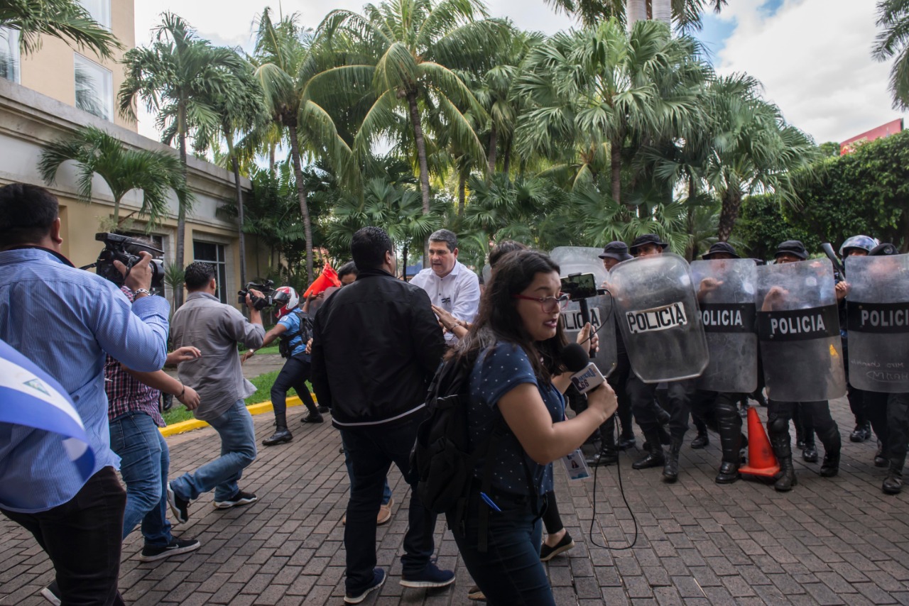mujeres periodistas en Nicaragua