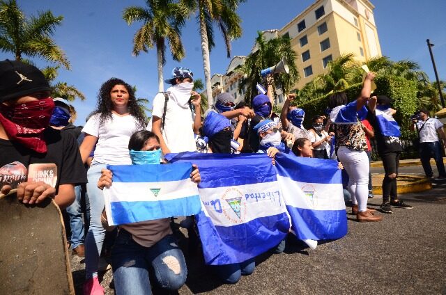 La violación a los derechos humanos se recrudece en Nicaragua. Oscar Navarrete/ La Lupa