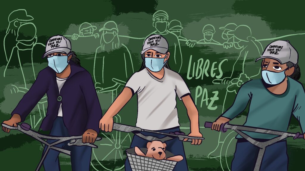 Guatemala: La revuelta de las niñas en bicicleta sostiene la protesta social