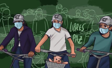 Guatemala: La revuelta de las niñas en bicicleta sostiene la protesta social
