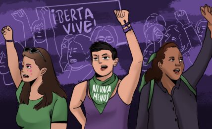 Mujeres jóvenes centroamericanas: Unidas en la lucha contra las violencias machistas